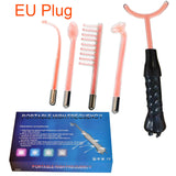 High Frequency Electronic Beauty Instrument 5 in 1 Portable Electrode Ultrasonic Facial Massage Machine Face Skin Care Tools