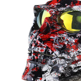 Skull Motorcycle Face Mask Goggles Outdoor Ski Glasses Halloween Mask Motorcycle Cycling Shooting Hunting Mask Sunglasses Snow
