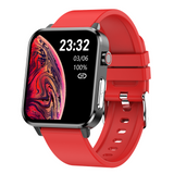 ECG Smart Watch E86 Men IP68 Waterproof 1.7inch Support Blood Oxygen Body Temperature for Android Ios Wristband