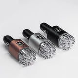 Mini Car Air Purifier Negative Ion Smoke Odor Remover Car Usb Charger Aluminum Alloy