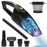 Rechargeable Cordless Handheld Vacuum, Powerful Car Hand Vacuum Cleaner, 2200Mah Lithium Battery Portable Vacuum For Cars, Home