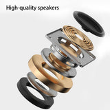Home Mini Karaoke Speaker Kit Wireless Bluetooth-compatible Dual Microphone Speaker Small Audio Ktv Set