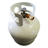 2Pcs Outdoor Propane Refill Brass Adapter LP Gas 1Lb Cylinder Tank Coupler Connector Gas Burner Brass Connect Attachment
