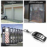 2021 NEW Garage Remote Control 433HMZ Gate Automation Door Opener Fixed Rolling Code Wireless Transmitter Command