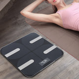 180Kg Digital LCD Household Smart Body Fat Scale Electronic Weight Scale Black For Home Support 13 Languages Mobile APP Link