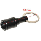 12 Pcs 1/4Inch Hex Shank Aluminum Alloy Screwdriver Bits Holder Extension Bar Drill Screw Adapter Change Keychain