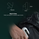 3200r/min Deep Tissue Percussion Muscle High Performance Body Massager 12 Gear Speeds 2400mAh Battery + Ergonomic Massage Head