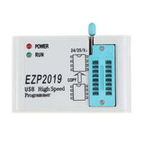 F19E EZP2019 High Speed USB SPI Programmer Support 24 25 26 93 Series Chips EEPROM 25 Flash Bios with 3 Socket