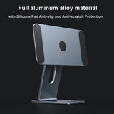 Desktop Magnetic iPad Stand For iPad Pro 12.9 / 11 Inch Aluminum Adjustable Tablet Stand Magnetic iPad Holder Tablet Accessories
