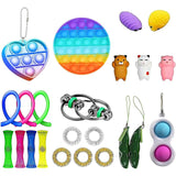 Fidget Toys Pack Anti Stress Set Kawaii Gift Toys Box Children Simple Dimple Antistress Relief Figet Toys Pakket Kit Dropship