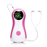 Fetal Doppler Baby Monitor LCD Display Portable Baby Heart Rate Monitor With Earphone For Pregnant
