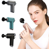 Mini LCD Control Massage Gun Deep Muscle Massager Muscle Pain Body Neck Massage Exercise Relaxation Slimming Shaping Pain Relief