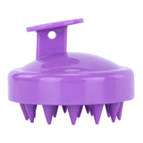 Colorful Hair Washing Silicon Brush Hair Cleaning Comb Head Massager Household Shower Tool Multicolored E1084