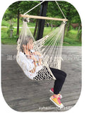 Instyle Bold Cotton Rope Hammock Swing Chair Patio Swing Outdoor Garden Hanging Chair Travel Camping Hammock Silla Colgante