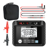 Insulation Resistance Tester Digital Meter Resistance Voltage Polarization Index DAR Measuring Meter LCD Display with Backlight