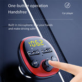 Car Mp3 Player Bluetooth 5.0 Radio Fm Transmitter Handsfree Car Kit Dual USB Charger TF U Disk Music Player Car Accessories