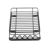 Metal Roof Rack with 5 LED Lights for 1/10 RC Crawler Car Traxxas TRX-4 Axial SCX10 90046 SCX10 III AXI03007