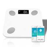 Smart Bluetooth Body Scale Fat Digital Bathroom Scales Measure Weight Health Balance Fat Water Muscle Mass BMI Floor Balance