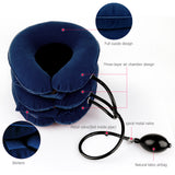 Air Cervical Collar Inflatable Collar Neck Traction Massager Vertebra Therapy Pain Relief 3 Layer Pillow Health Care masajeador