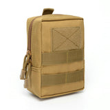 Multifunctional 1000D Outdoor Military Tactical Waist Bag EDC Molle Tool Zipper Waist Pack Accessory Durable Belt Pouch