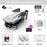 2021 New GPS Drone 4k Profesional 8K HD Camera 2-Axis Gimbal Anti-Shake Aerial Photography Brushless Foldable Quadcopter 1.2km