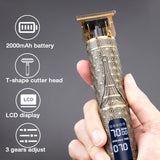 Bald Electric Hair Clipper Professional Trimmer Usb Direct Charge Cordless Razor Men's Hair Clipper