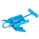 1pc Sock Slider Aid Blue Helper Kit Helps Put Socks On Off No Bending Shoe Horn Suitable For Socks Foot Brace Support