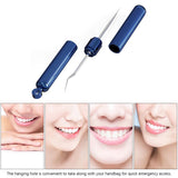 1Pc Pocket Toothpick Tooth Pick Tool Metal Toothpick Holder Outdoor Toothpick