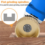 Grinder Wheel Disc 3 Inch Flat Wood Shaping Wheel Grinding Wheel Disc with 5/8'' Arbor Angle Grinder Attachment Tool