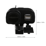 1Pc Motorcycle USB Charger Safe Nice Chic Device Charger Tool Part
