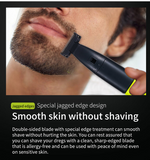 2IN1 Men Intimate Haircut High Quality Beard Rasor Pubic Hair Nose Shaver Male Man Bikini Line Secret Zone Part Depilation Rasor