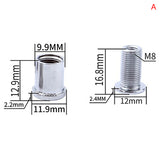 1PC Nail Plate Dental Plate Screws Steel Chainwheel Bolts Road Bike Crank Plate Crusset Nut Parts Bicycle Acc
