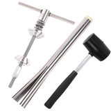 LEBYCLE Bicycle Headset Press-in Tool Shaft Bowl Removal Tool MTB Road Bike Stainless Steel Bearing Installation Repair Kit