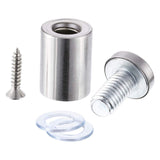 24Pcs 3/4 x 1 Inch Sign Holders Standoff Screws Wall Standoff Holders Screws Mount Hardware Advertising Glass Acrylic Standoff S