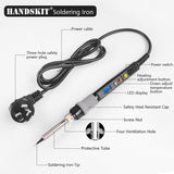 Electric soldering iron kit 220V 110V 60W 80W solder rework station hot pen repair tool high quality multi-purpose