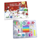 New Christmas Gift Box Pop Its Fidget Toys Antistress  popet Push Down Games Figet Toy  Large Simpl  For Kids Gifts Surprise Box