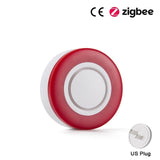 Zigbee 3.0 smart Strobe flash Siren Horn alarm Sound with 95DB big sounds to threaten thief HA1.2