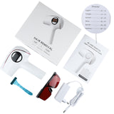 IPL Laser Hair Removal Ice Cooling Permanent Epilator 990000 Flashes Painless Depilator For Body Facial Bikini Hair Remover Tool