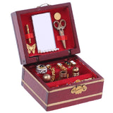 1pc Mini Jewelry Box Model Dollhouse Miniatures Children DIY Miniatures Doll House Furniture Toy House 1:12 Accessories
