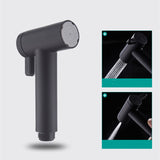 Brass Toilet Bidet Sprayer Set Handheld Cleaning Black Faucet with 3M Hose Women Bidet Anal Wash Shower Accessories