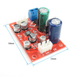 NE5532 AD828 preamplifier circuit board DC7-24V AC5-16V Single power supply amplifier preamp module