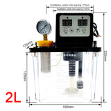 1pcs 0.5L 1L 2L Lubricant Pump Automatic Lubricating Oil Pump CNC Electromagnetic Lubrication Pump Lubricator