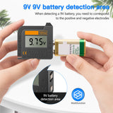 168Max Digital Lithium Battery Capacity Tester Universal test Checkered load analyzer Display Check AAA AA Button Cell