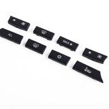 12 pcs Button Key Caps Repair Kit A/C Heater Switch Cover 61319313923 Fit for BMW 5 6 7 Series F07
