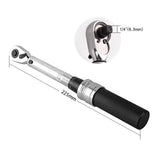 1/4" DR 1-25Nm Torque Wrench Mini Adjustable Bike Torque Wrench Set Bicycle Fixing Tools Kit Ratchet Mechanical Torque Spanner