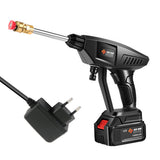 Household Cordless 30Bar High Pressure Car Wash Tool Portable Vehicle Cleaning Machine Automobile Washer with Foam Generator