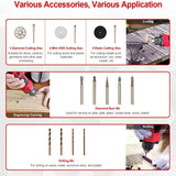 Mini Electric Drill Metalworking Drilling Machine Multifunctional Engraver Rotary Tool Jade Polishing Machine Grinding Wheel