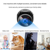 W8 Mini 1080P Full HD WiFi IP Camera 2MP Wireless Nanny Cam IR Night Vision Motion Detection Home Security Surveillance Camera