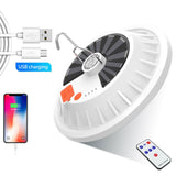 Portable Rechargeable 60/120 LED USB Port Outdoor Camping Tent Light Lantern Hiking Ultra Bright Hook Lamp Mobile Power Bank