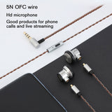 EP05 Wired Headphones Earbuds Noise-canceling In-line Music Game Sports Headphones HD Microphone